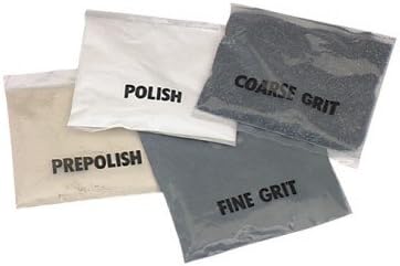 Amazon Com Thumlers Tumbler Rock Polishing Abrasives Grit Media Includes 4 Oz Coarse Grit 4 Oz Fine Grit 2 Oz Polish And 2 Oz Of Pre Polish Arts Crafts Sewing