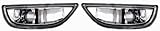 Toyota Corolla 01-02 Right & Left Pair Set Driving Fog Lights Lamps