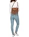 HDE Women's PU Leather Hobo Fringe Crossbody Tassel Purse Vintage Small Handbag