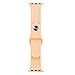 Apple Watch Band, Olawear Soft Silicone Replacement Bands for 38mm Apple All Models Series 1 2 Sport & Edition 2016, (38mm Pink Sand)