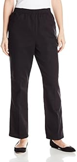 Chic Classic CollectionWomen's Cotton Pull-On Pant with Elastic Waist