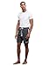 Kenneth Cole REACTION Men's Comfortable Jersey Sleep Short, Dark Grey Heather, Large
