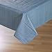 Lintex Cafe Deauville Chambray 60x84 Oval Vinyl Tablecloth [Kitchen]…