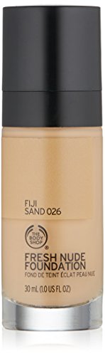 The Body Shop Fresh Nude Foundation, Shade 26 Fuji Sand, 1 Fluid Ounce