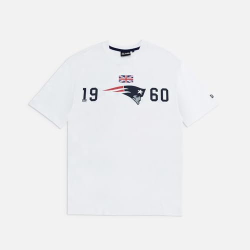 NFL Games Square Arch Oversized T-Shirt New England Patriots Wit