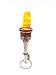 Lightahead Artifical Flame Light fire Effect Mini Hand Tikki Torch Lamp Mashal Halloween Decor Prop Costume Decoration Battery Torch