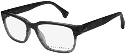 Republica Bloomington Mens/Womens Designer Full-rim Eyeglasses/Eye Glasses (53-16-140, Matte Gray)