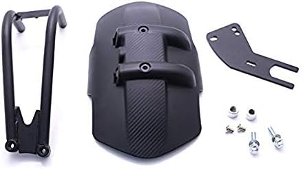Motorcycle Rear Wheel Cover Fender Splash Guard Mudguard w/Bracket For NK150 NK250 Ninja