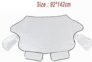 QCYM New Design Waterproof Window Sunshade Car Windshield Protection Snow Cover For SUV And Ordinary Car Ordinary Size 2