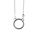 DANFORTH - Rope Eyeglass Holder Necklace For Women – Handcrafted Pewter Charm – 24 Inch Sterling Silver Chain - Made In USA