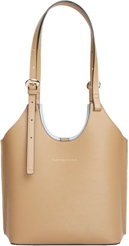 Damen Tote Bag Tasche Modern Klein, Beige (Safari Canvas), Einheitsgröße