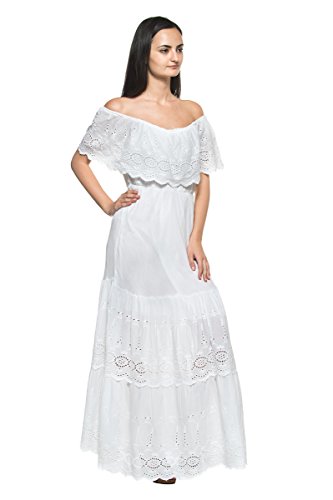 Shoulder Mexican Peasant Boho 