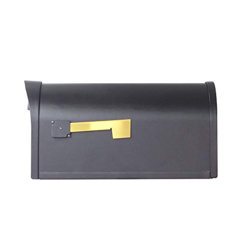 Special Lite Products Company Classic Curbside Mailbox with Sorrento Front Single Mailbox mounting Bracket