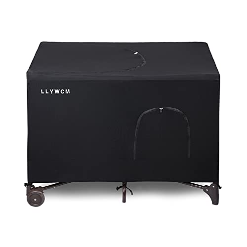 LLYWCM Crib Blackout Cover for Pack N Play Travel Crib Cover