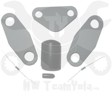 NW Team Yota TOYOTA PICKUP 3VZE ENGINE EGR BLOCK OFF PLATE KIT-1074