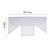 BinaryABC Nurse Hat Cap Headband Cosplay Hat Costume Funny Party Hats Accessories 2pcs(White)