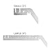 Event Decor Direct Single Piece- Universal-fit Double Crossbar Hanger - Small - 3