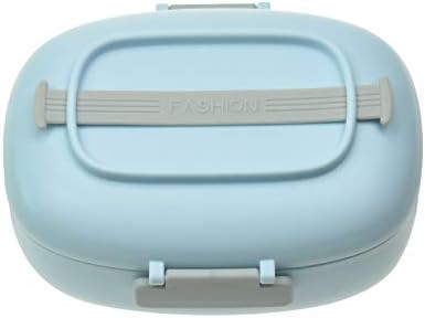 Blian Kids Lunch Box 850ml High Temperature&Cold Resistance Portable Bento Lunch Box For Students Boys Girls Adults Pink/Yellow/Blue