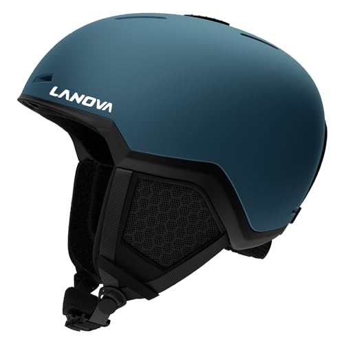 Photo 1 of Ski Snowboard Helmet for Men, Women & Youth, Adjustable Fit Snow Helmet with 8 Vents, Shockproof/Windproof Protective Gear for Skiing, Snowboarding SIZE M 