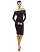 PattyBoutik Women's Off Shoulder Long Sleeve Dress