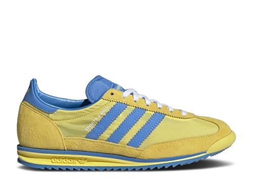 adidas Sporty & Rich x SL72 OG Womens Shoes, Light Yellow/Real Blue/Cloud White, Size 8 at Amazon