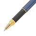Words Metallic Navy Blue Ceramic Ball Pen - 0.5mm - Writing Color: Black