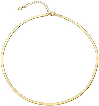 18k Gold Plated Satellite Chain Gold 
