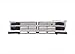 Toyota Pickup Pick Up Truck 87-88 Front Grille Car Chrome 4Wd Dlx 3Pc New