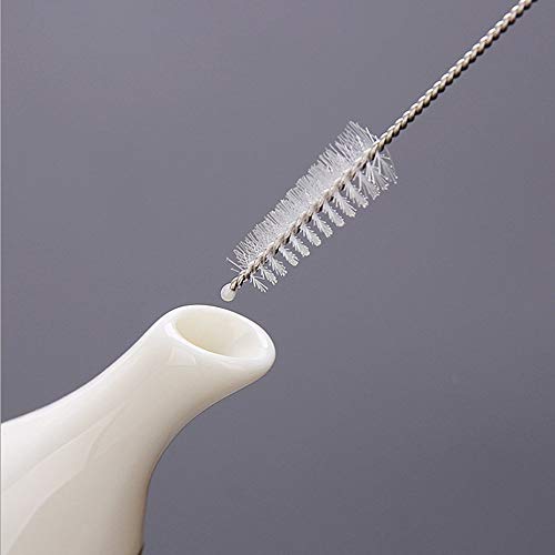 Cleaning Brush Set, Bottle Brush Cleaner, Tube Brushes, Water Bottle Cleaning Brush, Kitchen Wire Scrub Set for Nozzle Clean, Drinking Straw, Wine Bottle, Cup, Pipes, Keyboard, Set of 6 - Thumbnail 6