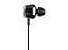 Monoprice Dual 6mm Drivers Earbuds Headphones - Black with in-line Microphone and Controller for Apple iPhone iPod Android Smartphone Samsung Galaxy Tablets MP3