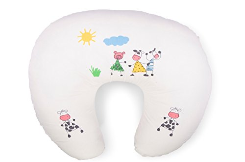 Navy Star Print Cotton Cover For The Widgey Nursing Pillow Buy