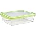 OXO Good Grips LockTop 101-2/5-Ounce Rectangle Container with Green Lid