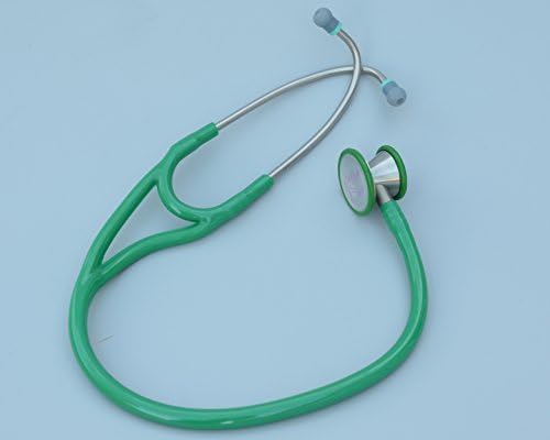 VIRTUOSO -Cardiac Quality Dual Diaphragm Steel Stethoscope by Kila Labs - KL750 Green by Kila Scopes