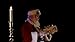 The ORIGINAL Virtual Santa in the Window Movie on USB. Includes Kringle Bros High Resolution Rear Projection Screen