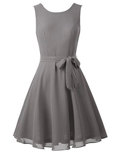 Ladies Casual Sleeveless Round Neck A-Line Midi Dress L KK625-5