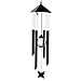 KAZOKU Solar Powered Colour Changing LED Windchime Outdoor Garden Metal Wind Chime Shopmonk