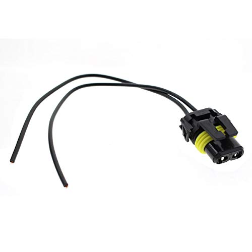 image for MOTOALL Adapter Socket Connector Wiring Harness Female Plug Pigtail Wi