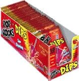Pop Rocks Dips - Sour Strawberry 18ct.