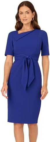 karen kane v neck scalloped lace dress Karen Kane Women's Scalloped Lace Cocktail Dress - Blue