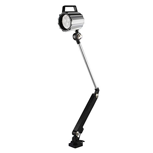 LED Work Light w/32" Arm 110-220V IP68 Adjustable