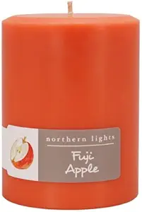 Northern Lights Candles Fragrance Palette 3x4 Pillar Fuji Apple
