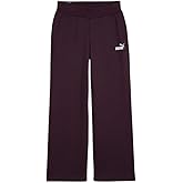 Puma Womens Essentials Straight Leg Fleece Sweatpants
