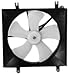 TYC 600050 Cooling Fan Assembly Compatible with 1994-1997 Honda Accord, Black