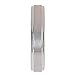Tungsten Carbide Brushed Wedding Ring Recessed edge 5mm