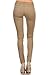 Vialumi Women's Solid Colored Pants Slashed Knee Skinny Jeans - Many Colors