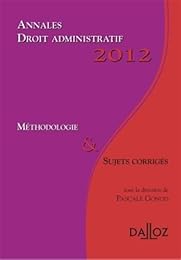 Droit administratif, 2012