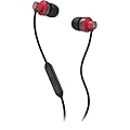 Skullcandy Titan with Mic Earphones/Earbuds Stereo Headphone - Red/Black