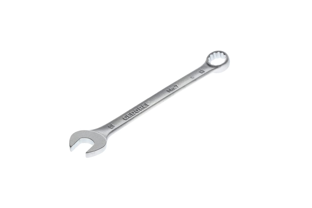 Gedore 7-12 12 mm D3113A Combination Spanner - Silver