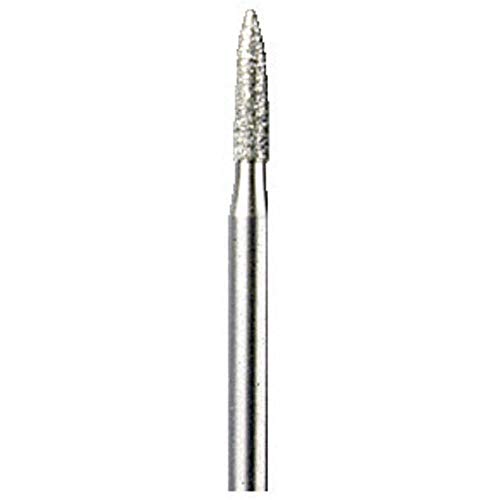 Dremel 7144 Diamond Wheel Points, Accessory Set 2-pack with 2.4 mm Bits for Engraving, Carving and Cutting
