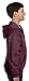 Hanes Comfortblend EcoSmart Full-Zip Kids' Hoodie Sweatshirt, Deep Red, Medium